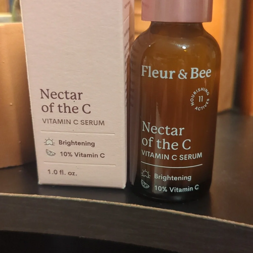Fleur & Bee Necta Of The C Vitamin C Facial Serum Antioxidants Aloe NEW NICE - Picture 8 of 12